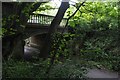 Old railway bridge over Station Avenue in NG15 0BU