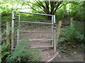 Gate on the Abberley Circular Walk in WR6 6AR