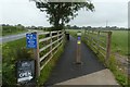 Path to the centre of Rufforth in YO23 3RE