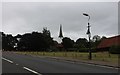 All Saints' Church from Stock Road in CM4 9FB