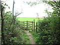 Kissing Gate Near Middle Farm, Seghill in NE23 6XN