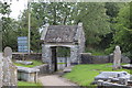 Lych gate, St Sannan's Church, Bedwellty in CF81 9AN