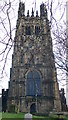 Tower, St Giles Parish Church in LL13 7LL
