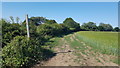 Footpath off Becks Green Lane in NR34 8NB