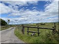 Stile alongside farm track in CF72 8LQ