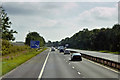 Eastbound M8 between Junctions 4a and 4 in EH47 0RX
