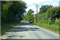 Road from Bury St Edmunds, Hargrave in IP29 5HE