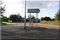 Roundabout on the A605, Thrapston in NN14 4NG