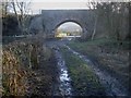 Railway bridge near Abcott in SY7 0RA