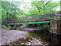 Pompren Nant Gwys / Nant Gwys footbridge in SA9 2XT