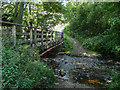 Ford and footbridge across the River Don, Thurlstone in S36 9RL
