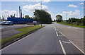 Eastfield Road towards Humber Road, A160 in South Killingholme