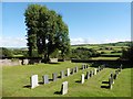 Churchyard at  St Andrew's church, Alwington in EX39 5DA