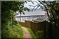 Birnbeck Pier from a public bridleway in BS23 2HP