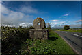 Peak District Boundary, Millstone Marker in ST13 7PB