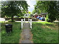 Footbridge over the Barnwell Brook in PE8 5QR