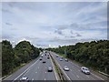 The M4 looking east seen from an overbridge in SN4 0UB
