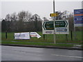 Roadsign near Shawbury in SY4 4HS