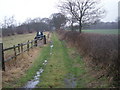 Bridleway from Wytheford Road to The Groves in Shawbury
