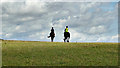 Horse riders near the South Downs Way in RH20 4BA