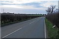 Clawson Lane westwards in LE14 4SR