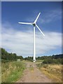 Wind turbine, Hill of Strathcathro in DD9 7PX