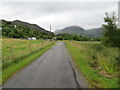 Minor road approaching Sallachy in IV40 8DZ