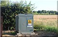 Electricity box on Mile Road, Letton Green in IP25 7FH