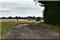 Rendham: Track leading to Rookery Farm in Rendham