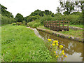 Cinder Hill swing bridge in ST7 3PY