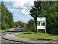 Sign for New Forest Village in LS10 4RA
