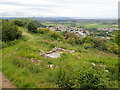 Ruin beside the Offa's Dyke Path in LL19 8LH