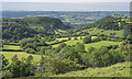 The Upper Digedi Brook valley in Llanigon Community