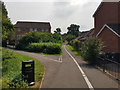 Footpath Junction, Astley Road, Bromsgrove in B60 2SJ
