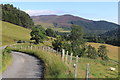 Road from Lettoch Farm in PH16 5LN