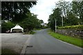 Road through Newton Reigny in CA11 0AT