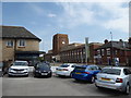 Car park at Marshall's Skoda car dealership, Daybrook, Nottingham in NG5 6FU