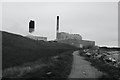 Coast path and Peterhead power station in AB42 7AW