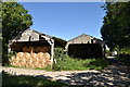 Hay barns, Mansion House Farm in ME17 1EX