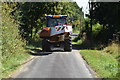 Rural traffic, Crump's Lane in ME17 1EX