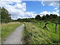Looking north along the path at Mountsett Fell in DH9 9HU