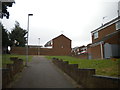 Footpath off Peafield Lane, Mansfield Woodhouse in NG19 9PH