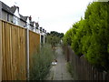 Footpath off Main Avenue, Forest Town in NG18 3HA