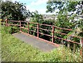 Railway bridge railings, Shield Row in DH9 6RG
