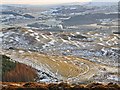 Hill Track NE of Comrie looking S. in PH6 2LT