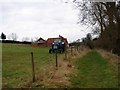 Public Footpath at Welton le Wold in Welton Le Wold