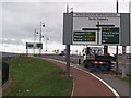 Approaching Middlehaven Interchange in TS2 1AX