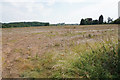 Stubble field near Coxgreen in West Midlands English Region