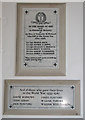 Ormesby St. Michael War Memorials in NR29 3JS