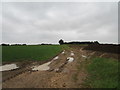 Track to Piper Hole Farm in LE14 4SR